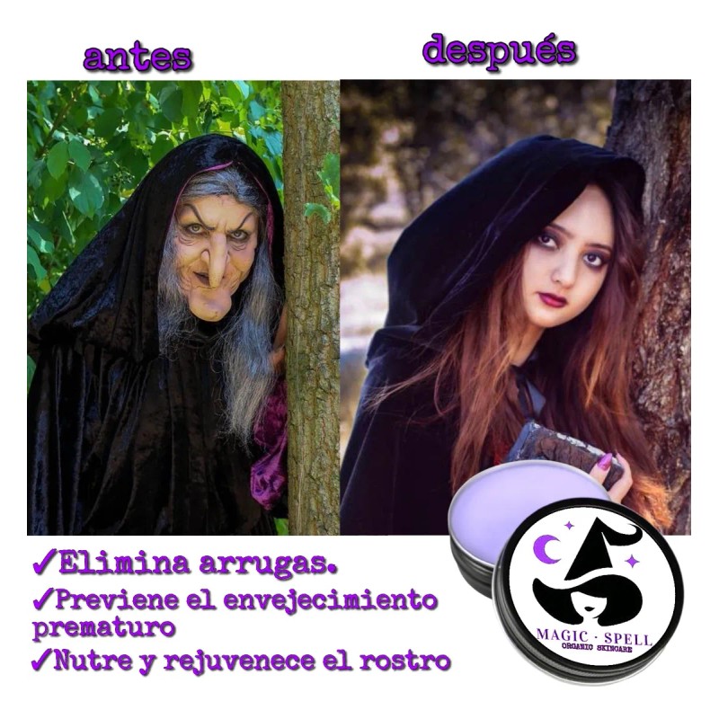 Crema Facial Wicca Lavanda Mandrágora C/ Sebo Bovino Orgánic Lavanda/mandrágora