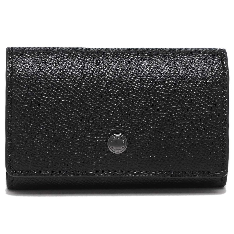 Coach F73992 QBBK Key Case, Outlet, Men's, Women's, Black