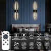 Wall Sconces Set of 2 Battery Operated, 8000mAh USB Rechargeable