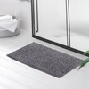 Poligono Bathroom Rug, Non-Slip, Washable, Microfibre Absorbent Bath Mat, Shower