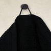 Möve Superwuschel Hand Towel, Black , 30x50 cm