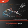 A-Premium Power Steering Pressure Hose Line Assembly Compatible with Toyota