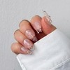 Transparent Chrome Parts Magnet Handmade Nail Tips - 4. Transparent