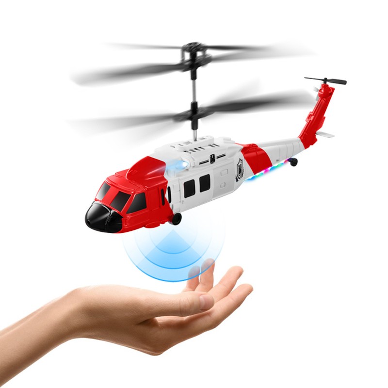 RC Helicopter Intelligent Obstacle Avoidance Gesture Sensing HD Dual Camera
