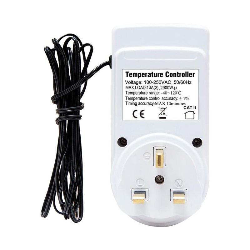 POFET Digital Display Thermostat 230V Thermostat Socket Countdown Switch Socket