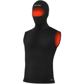 Bare 7/3mm Ultrawarmth Hooded Vest Mens Scuba Diving Hooded Vest - XL