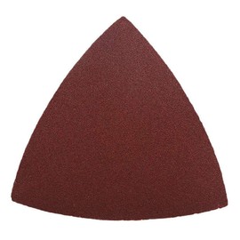 HIFROM Replace 180 Grists Sanding Paper 80mm Triangular Hook & Loop Abrasive Sandpaper Oscillating Multi Tool (25pcs)