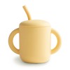 mushie Learning Cup with Soft Straw | from 6 Months