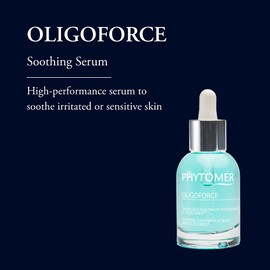 PHYTOMER Oligoforce Soothing Enforcement Face Serum | Soothing Serum for Irritated, Sensitive Skin | Calms Skin & Reduce Redness | Natural Ingredients | Sustainable & Eco-Friendly | 30 ml