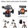 K&F Concept Professional 28mm Metal Tripod Ball Head 360 Degree