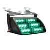 18 LED Emergency Vehicle Windshield Strobe Dash Warning Light (Green)