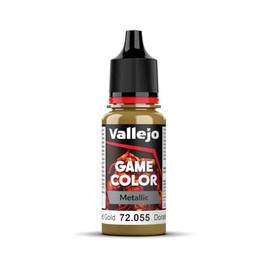 Vallejo Game Farbe, 17-ml-Acrylfarbe Goldfarben, poliert