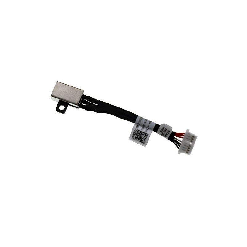 DC_in Power Jack with Cable Harness Connector Socket for Dell