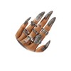 8PCS Boho Rings Set for Women Teen Girls Mushroom Finger