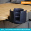 Stander Cup Holder Accessory for Omni Tray, Black (Eligible for