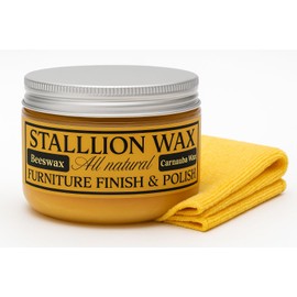 Premium Beeswax Wood Polish Conditioner – Finishing Wax - Protect, Restore and Waterproof Furniture, Cabinets & Antiques – Conditioning and Protective Finish for All Types and Colors