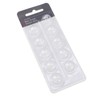 10pcs Double Vent Bass Dome Accessory Single Layer Double Vent