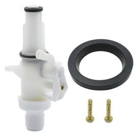 SYOWADA 13168 RV Trailer Toilet Water Valve Kit, RV Toilet Valve Kit with Seal Ring, Replacement for Thetford Aqua Magic IV Toilets High and Low Models