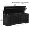 47.2" Storage Chest Extra Large,Storage Trunk with 2 Safety Hinges,Wooden