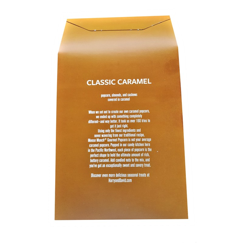 Harry & David Moose Munch Gourmet Popcorn Classic Caramel 10
