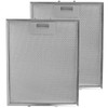 SPARES2GO Metal Mesh Filter for SMEG Cooker Hood/Kitchen Extractor Fan