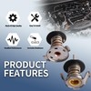MITZONE Engine Coolant Thermostat 192.2℉ 203℉ Compatible with 2008 2009