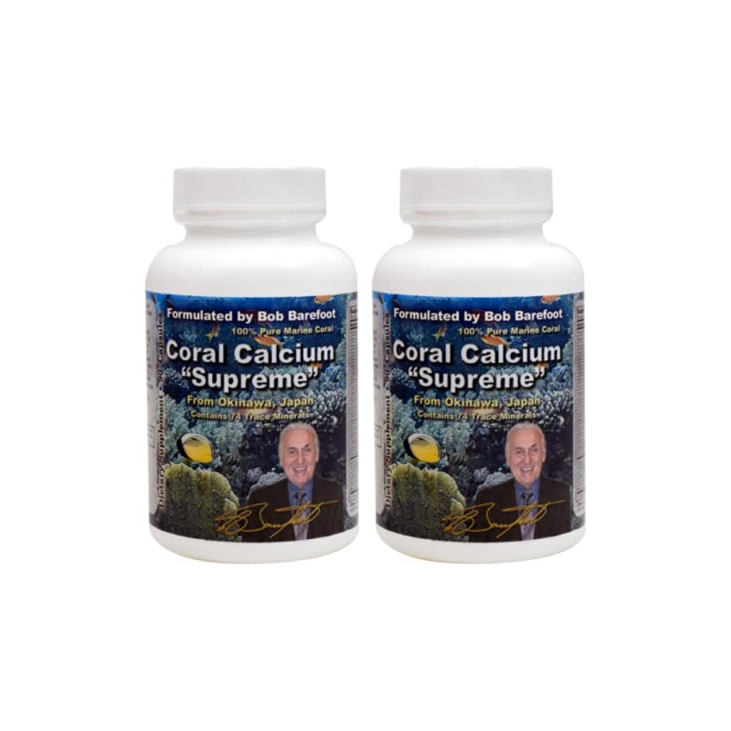 Bobs Best Coral Calcium Supreme I 100% Pure Marine Coral,