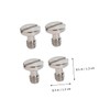Gadpiparty 8pcs Tripod Mounting Screws Durable Camera Screw for Quick