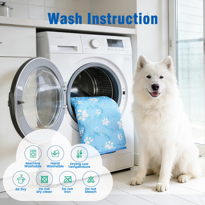 Dog Cooling Mat, Extra Large Cooling Dog Bed Mat for