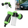 Water Gun Foam Dispenser 8 Outlet Modes Washer Cleaner High