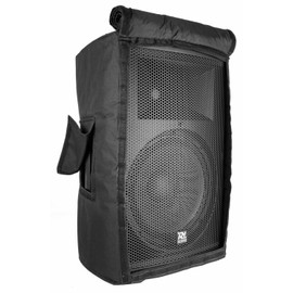 Power Dynamics PD412SC Speaker Protective Cover for PA Speaker 31 x 38 x 59 cm - Perfect Fit for PD412A Music Boxes Cover, Protective Cover, Padded Case, Velcro Closure, Black