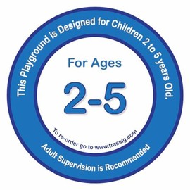 Playground Safety Stickers (2-5 Years)