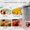 Bear Electric Multifunctional Food Steamer, One Touch Digital Steamer with
