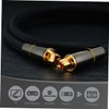 TEHAUX Optical Audio Cable High Density Weaving Mesh Shielding Pure
