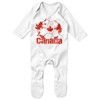 Purple Print House Canada Flag Football Romper Suit Soccer Canadian
