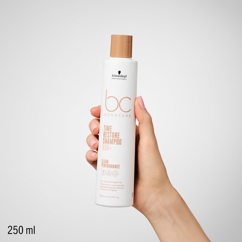 Schwarzkopf Professional Bonacure Time Restore Shampoo for Mature Sensitive Hair