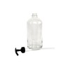 Vivaplex, 2, Large, 32 oz, Empty, Clear Glass Bottles with