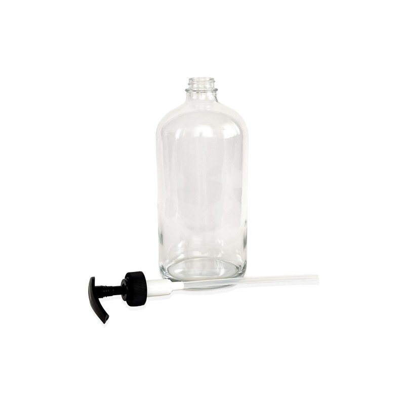 Vivaplex, 2, Large, 32 oz, Empty, Clear Glass Bottles with