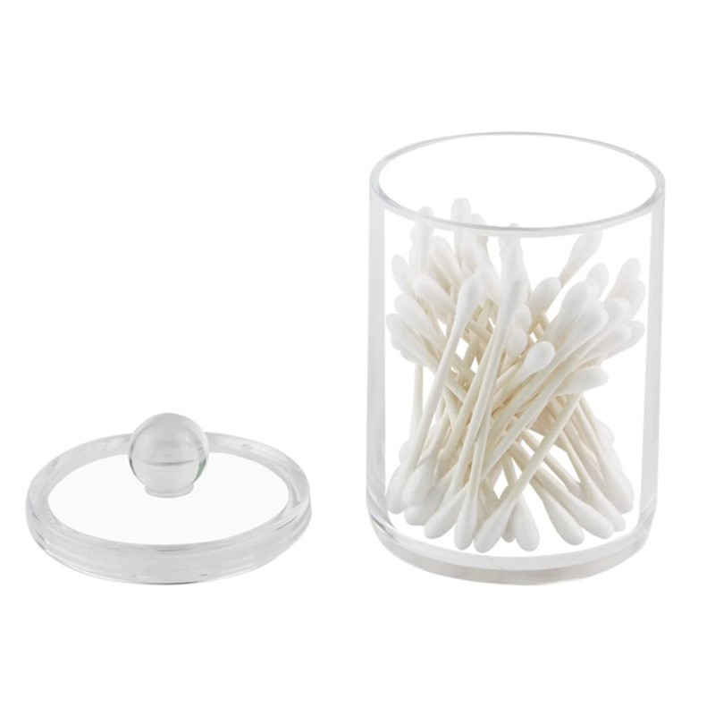 Ciieeo 4pcs Organized Storage Cotton Covered Boxes Stackable for Cosmetics