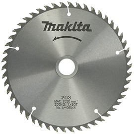 Makita A-06046 Chip Saw Blade For General Woodwork, External Diameter 8 Inches (203 mm), 50 Teeth, For Table Saw and Panel Saw