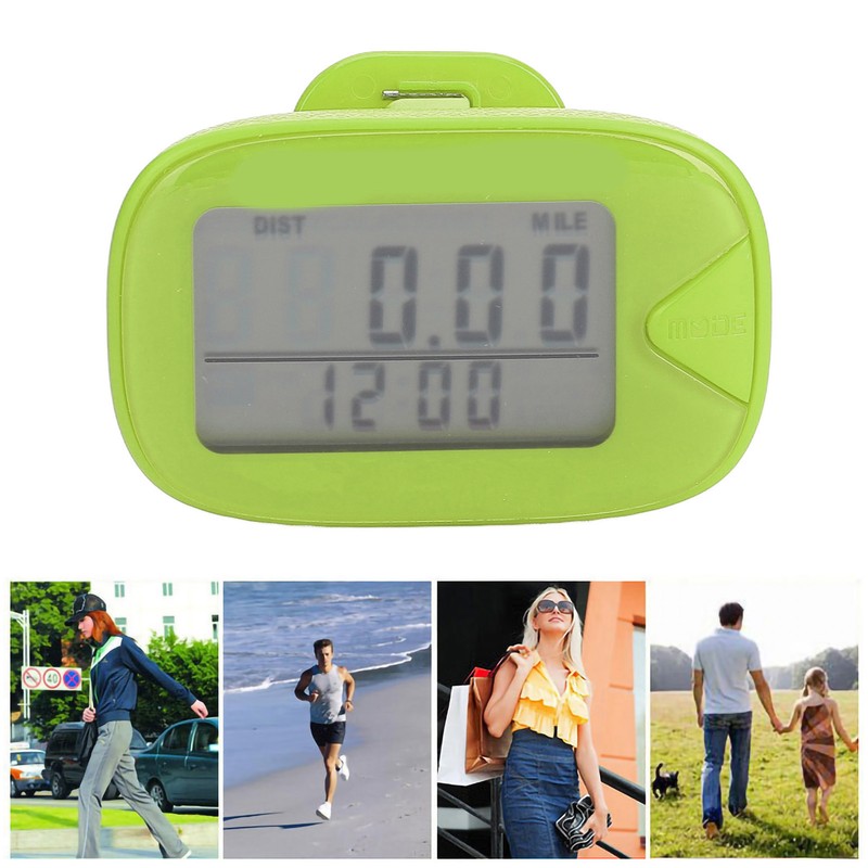 Walking Pedometer Large Digital Display Multifunctional Lightweight Accuracy Memory Step