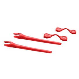 Betterun Red Replacement Nose Pads Pieces Ear Socks Rubber Kits for Oakley Radar EV Path