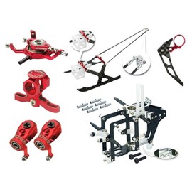 Microheli CNC Blade mCPX BL Performance Package (RED) - MCPXBL