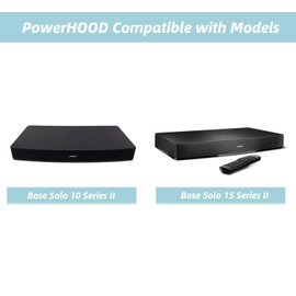 PowerHOOD UL Listed 5ft AC Power Cord Compatible with Bose Solo 10 Series II/Solo 15 Series II TV Sound System 740928-1110 740928-1120 Model 419896 Soundbar Speaker Repalcement Power Charger Cable