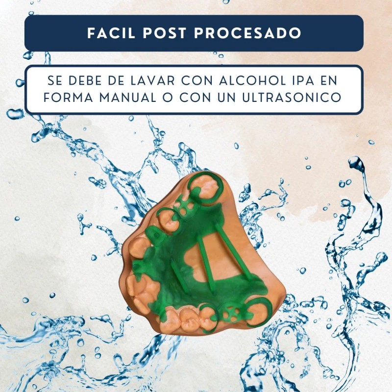 Impresora 3d Resina Dental Calcinable Resione C01 1 Kilo