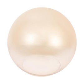 Operitacx Tea Color Globe Lamp Shade Replacement for Ceiling Light Table and Floor Lamps Opening Stylish Modern Design for Home Decor