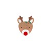 8 Piece Reindeer Shaped Coasters and Placemats Festive Christmas Tableware