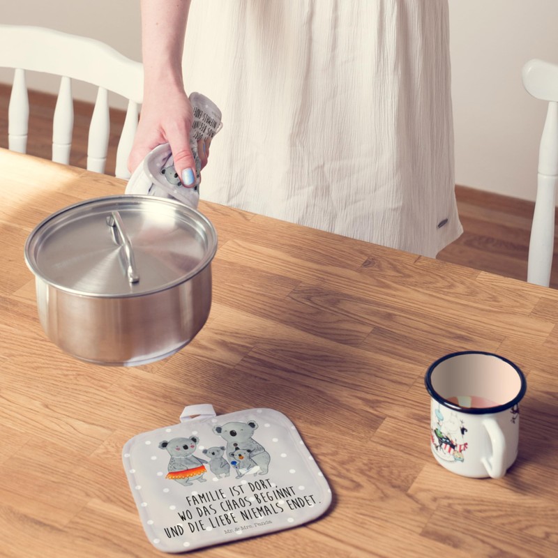Mr. & Mrs. Panda Set of 2 Pot Holders Koala
