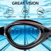 AIKOTOO Swim Goggles, Shortsighted Swimming Goggles Adult Men Women Youth