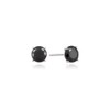 Mini white silver earrings (3mm) OTE117Q03Q plating color / 미니